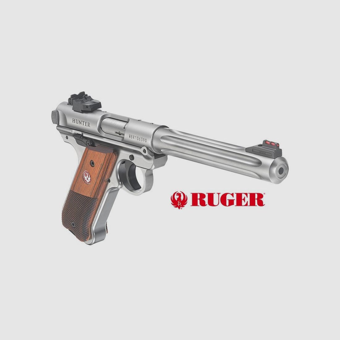 Ruger Mark IV Hunter 6.88" stainless, Bild 1 von 2