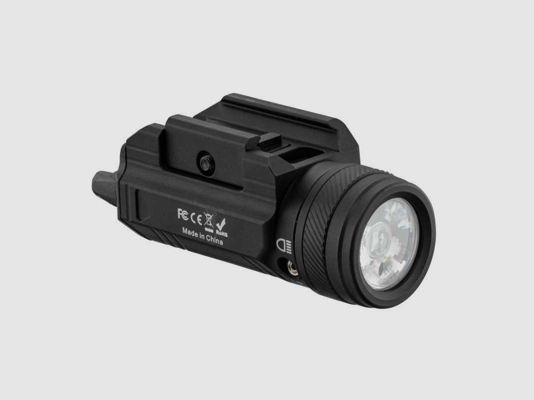 Skywoods PL800 taktische Lampe, 800 Lumen, mit grünem Laser, USB-C-aufladbar, Bild 2 von 8