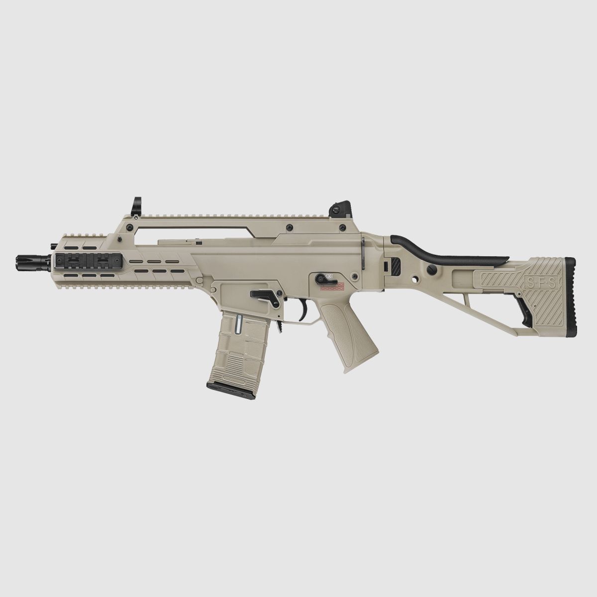 ICS G33 Compact Assault Rifle [ICS-234] SFS Stock Tan Wolno od 18 – S-AEG – F