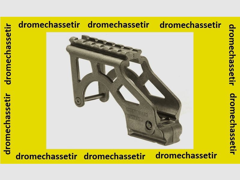 Picatinny-Montage für Glock mit oberem und unterem Picatinny-Schiene, FAB DEFENSE, schwarz