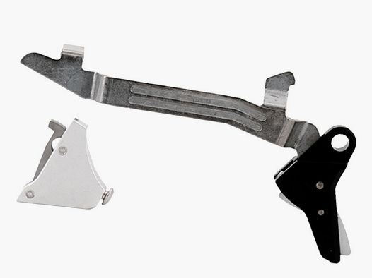 TIMNEY GLOCK Alpha Competition Trigger, SILVER for Gen5 (Small Frame)