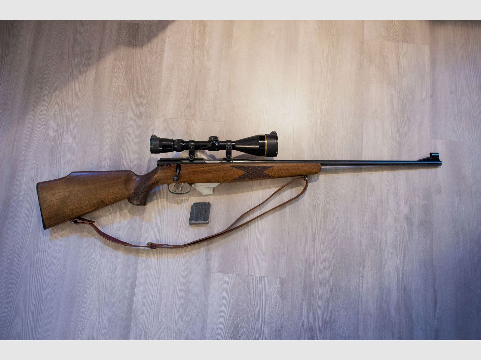 Krico .22Hornet, incl. Optiek: Leopold 3,5-10 x 50