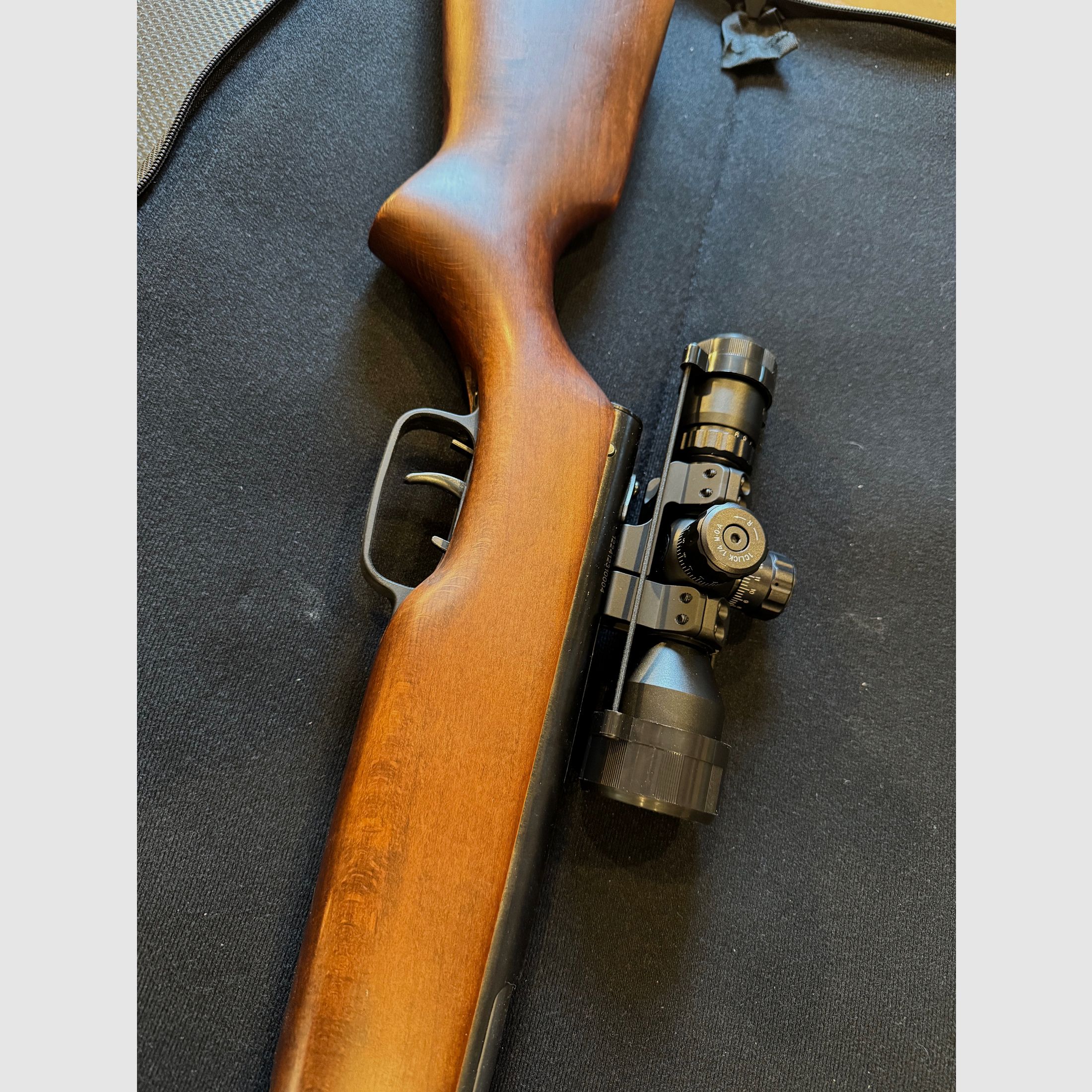 Norconia B88 Unterhebelspanner 7,5J 4,5mm inkl. Zielfernrohr 3-9 x 45