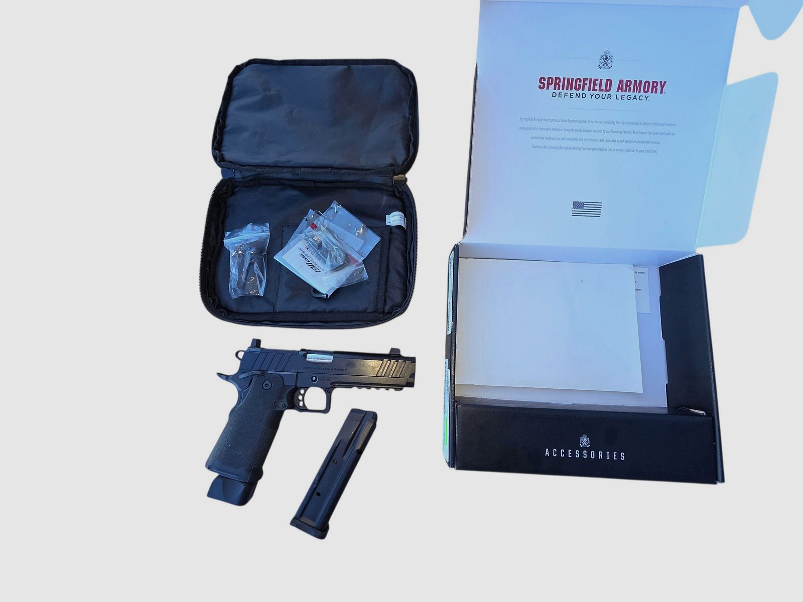Pistole SPRINGFIELD ARMORY 1911 DS Prodigy Comp Kal. 9×19 – Lauf 5"1 gebraucht, Bild 2 von 4
