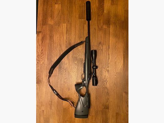Sako S20 en calibre .308 con Swarovski Z8i 2-16x50 y silenciador
