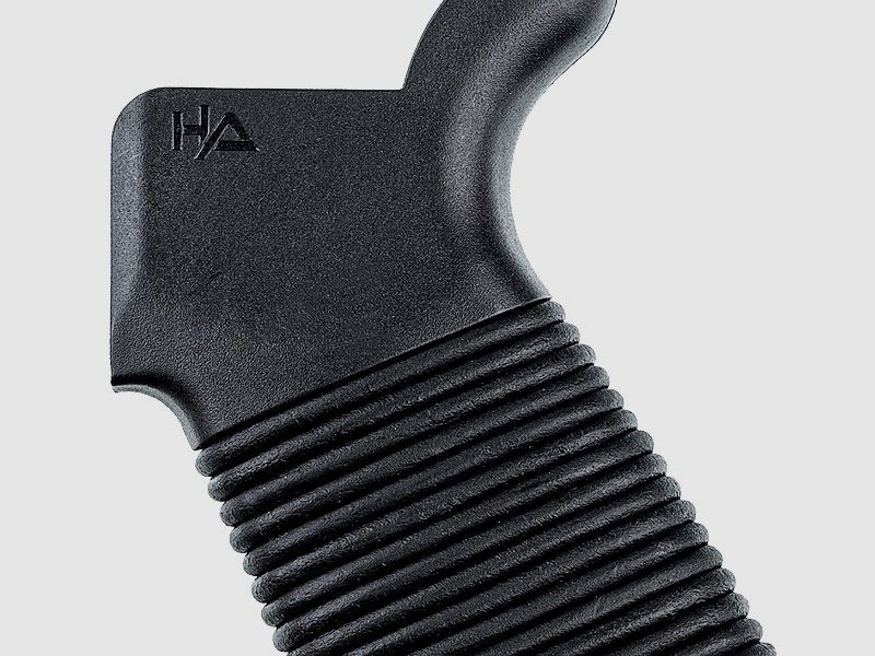 Poignée de pistolet HERA ARMS H15GL avec enroulement en cuir noir