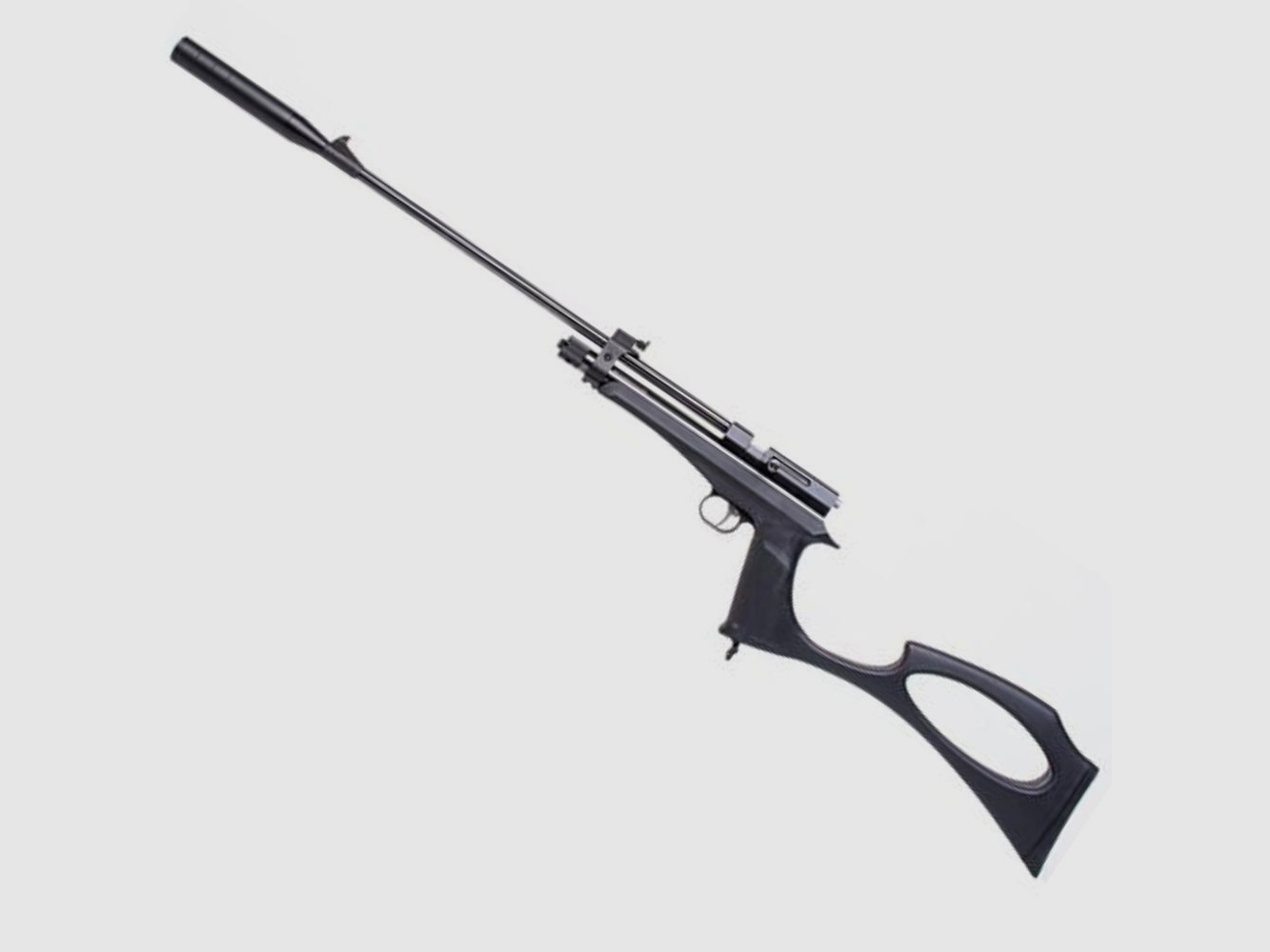 DIANA Chaser Rifle CO2 Pistole Kaliber 4,5 mm Diabolos im Plinking-Set