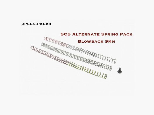 JP Silent Captured Spring Pack - Blowback 9mm