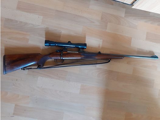 Langwaffe Brünner Repetierbüchse 7x57 mit Zielfernrohr Hubertus 6x40