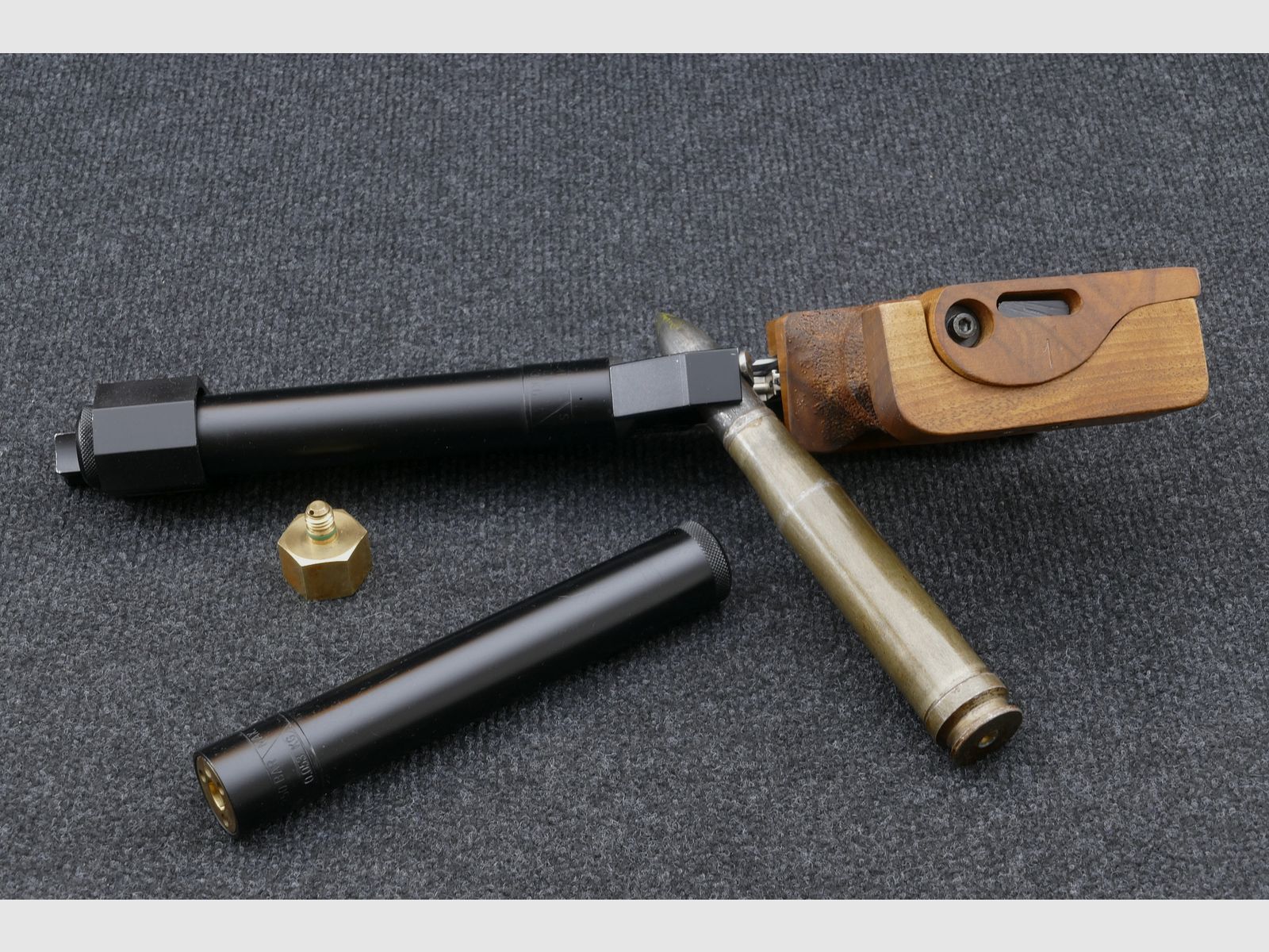Steyr-Mannlicher LP1 CO₂ Match 4,5 mm „Match 91“ | 2 cartridges + filling adapter Ombouw naar perslucht mogelijk