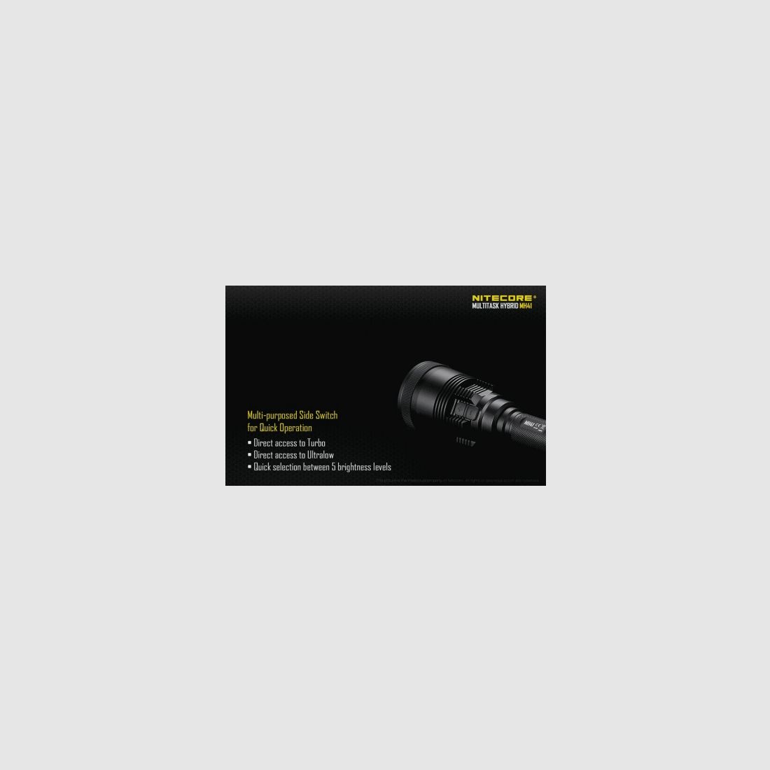 Nitecore MH41 LED-zaklamp, 2150 lumen, afbeelding 11 van 19
