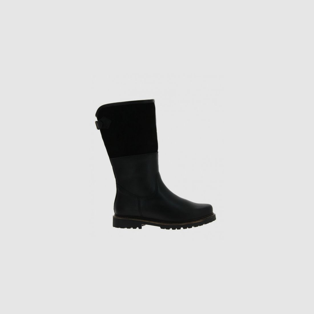 dirndl & bua men's boots with lambskin in black, image 2 of 4