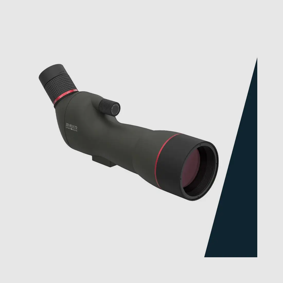 VictOptics SSSL02 20–60×70 Cannocchiale con Treppiede, immagine 3 di 4