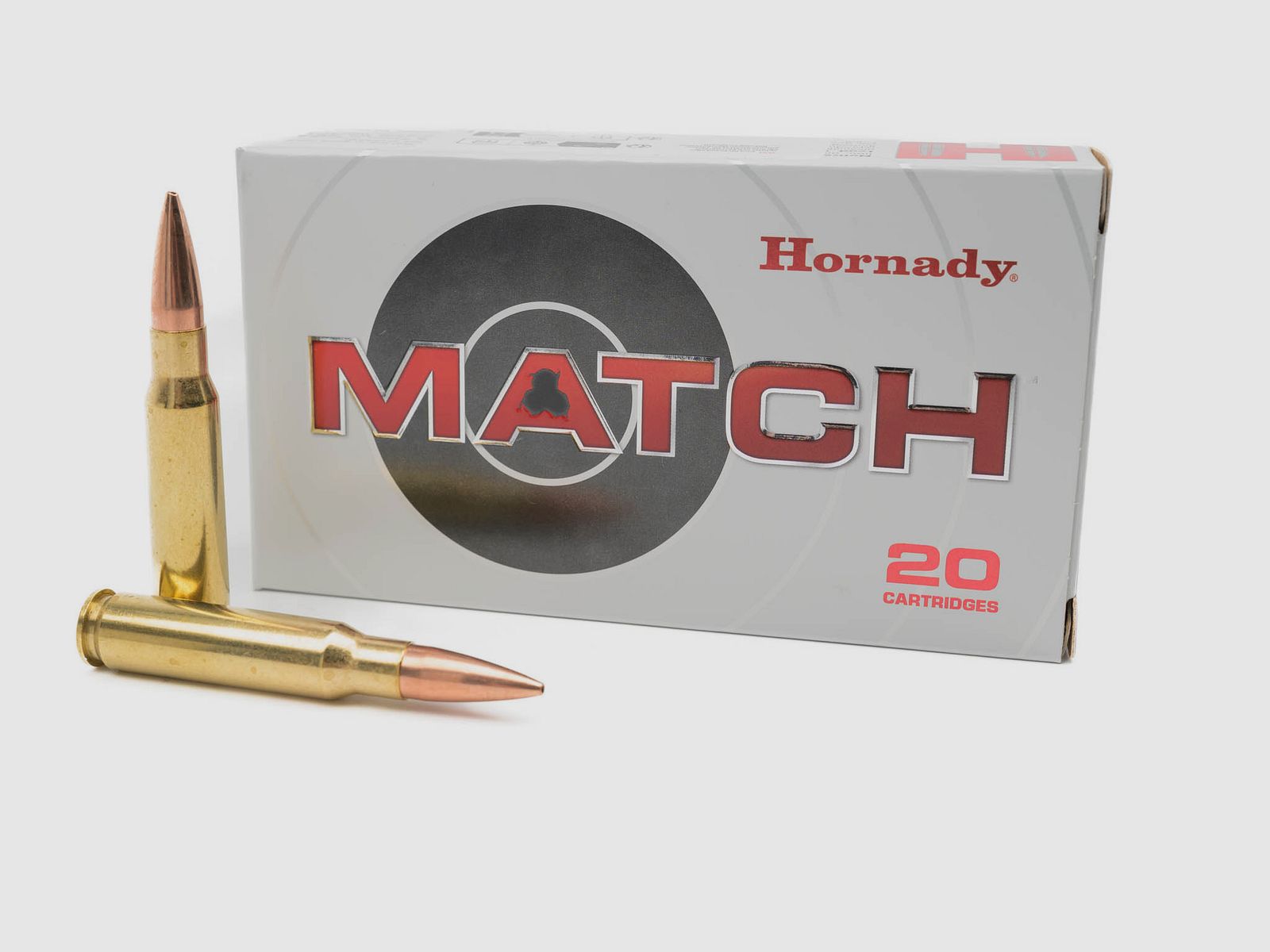 HORNADY .308 WIN 168GR BTHP MATCH