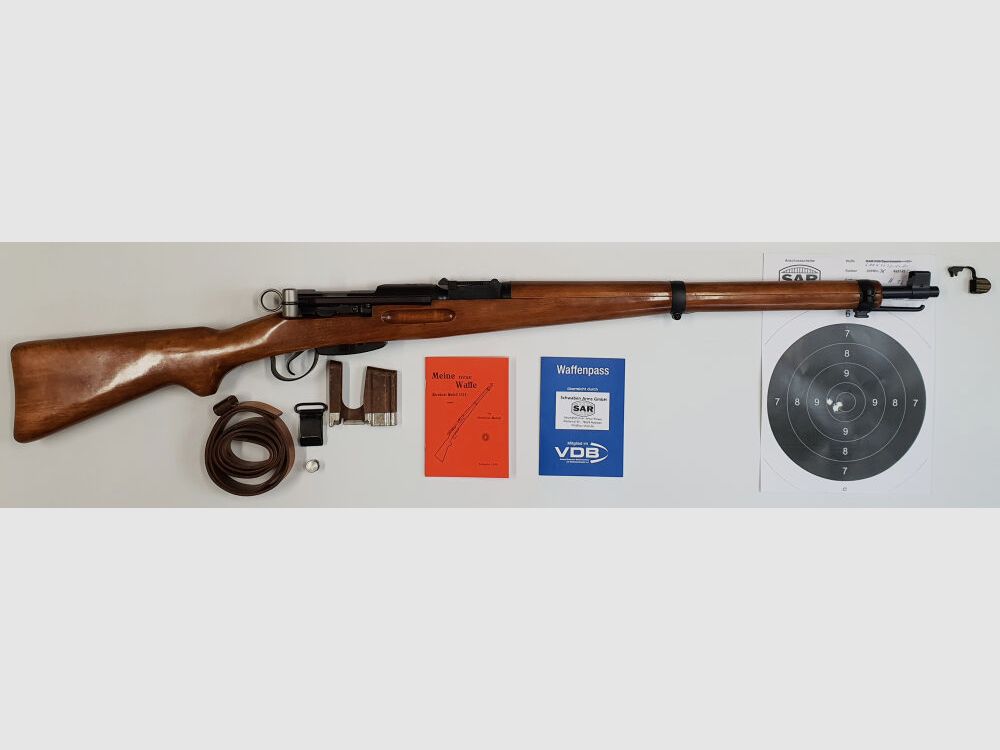 Schwaben Arms - Neue Herstellung - Repetierbüchse SAR K31 SPORTMATCH im Kaliber 308win. ähnlich Schweizer K31