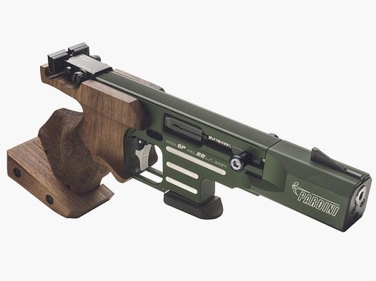 Pardini Rapid Fire HighTec verde, calibre .22lr || pistola