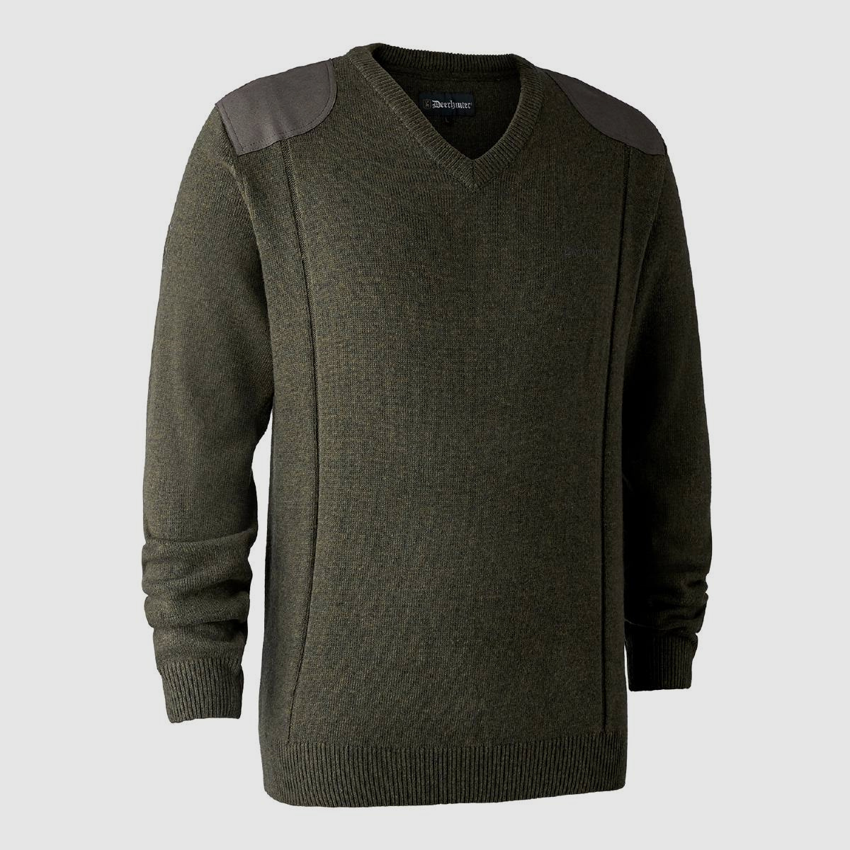 Deerhunter Pullover Sheffield m. V-hals Cypress