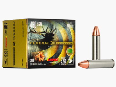 Federal Revolver Ammunition Premium .460 S&W Mag. 17.8g Barnes Expander