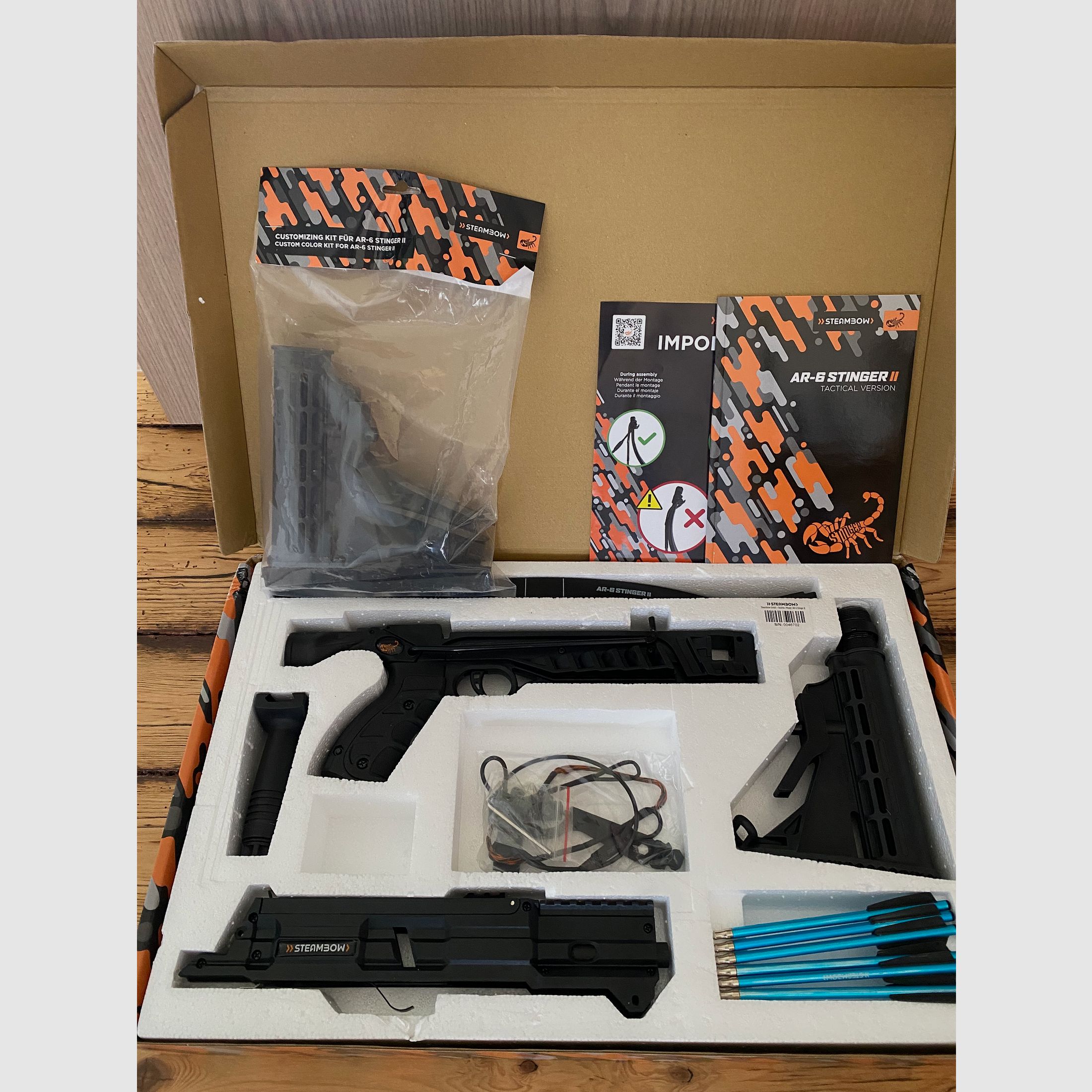 Steambow Stinger ii Versione Tattica