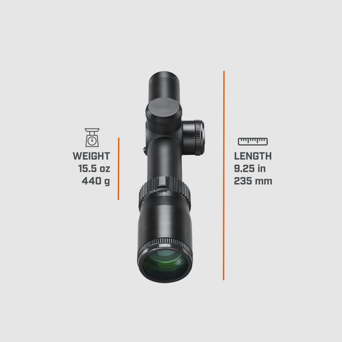 Bushnell Zielfernrohr Elite 4500 1-4x24 Multi-X Absehen 30mm