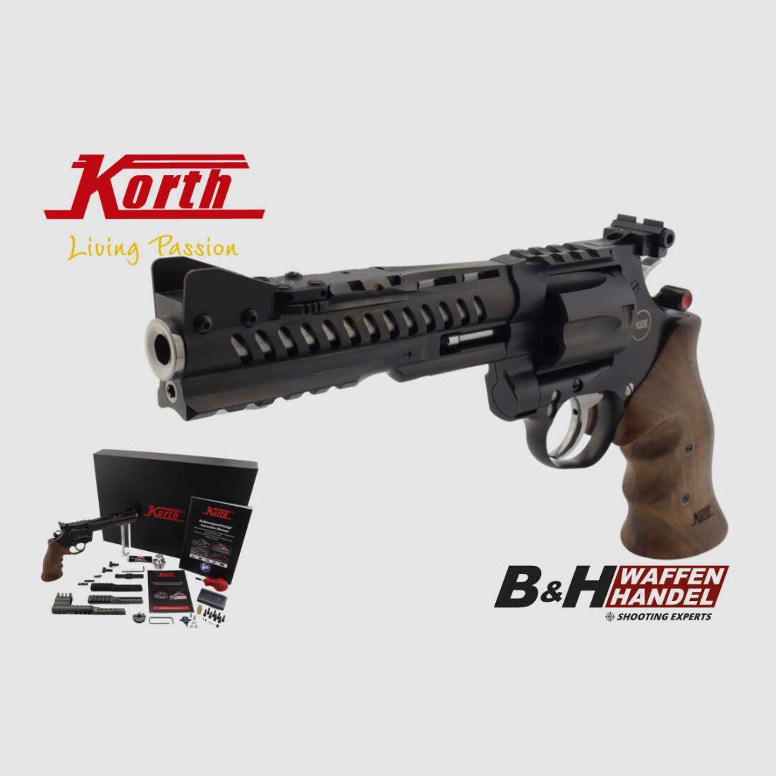 KORTH	 Super Sport GTS inkl. Performance Kit 6" Revolver | Sportrevolver | Made in Germany | Finanzierung möglich!