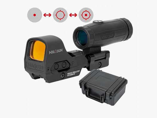 HOLOSUN SET HS510C + HM3X MAGNIFIER + CASE