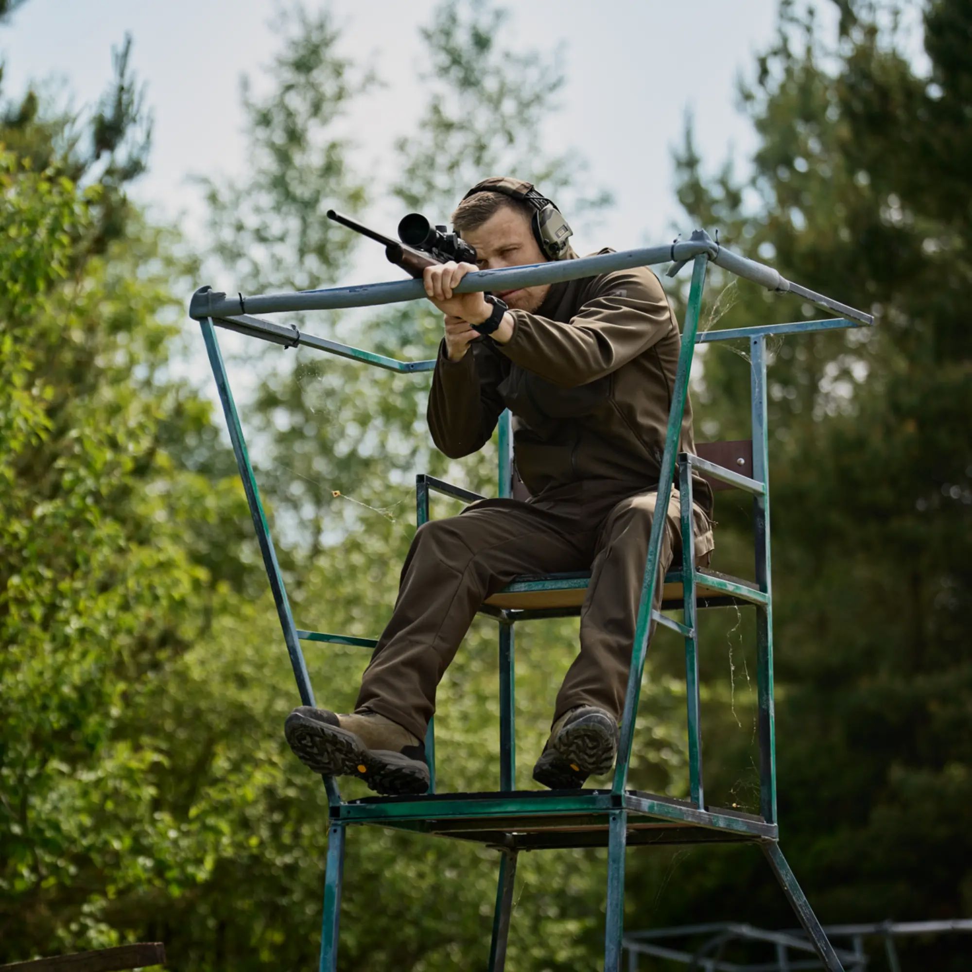 Härkila Softshell Jacket Scandinavian (Willow Green/Shadow Brown)