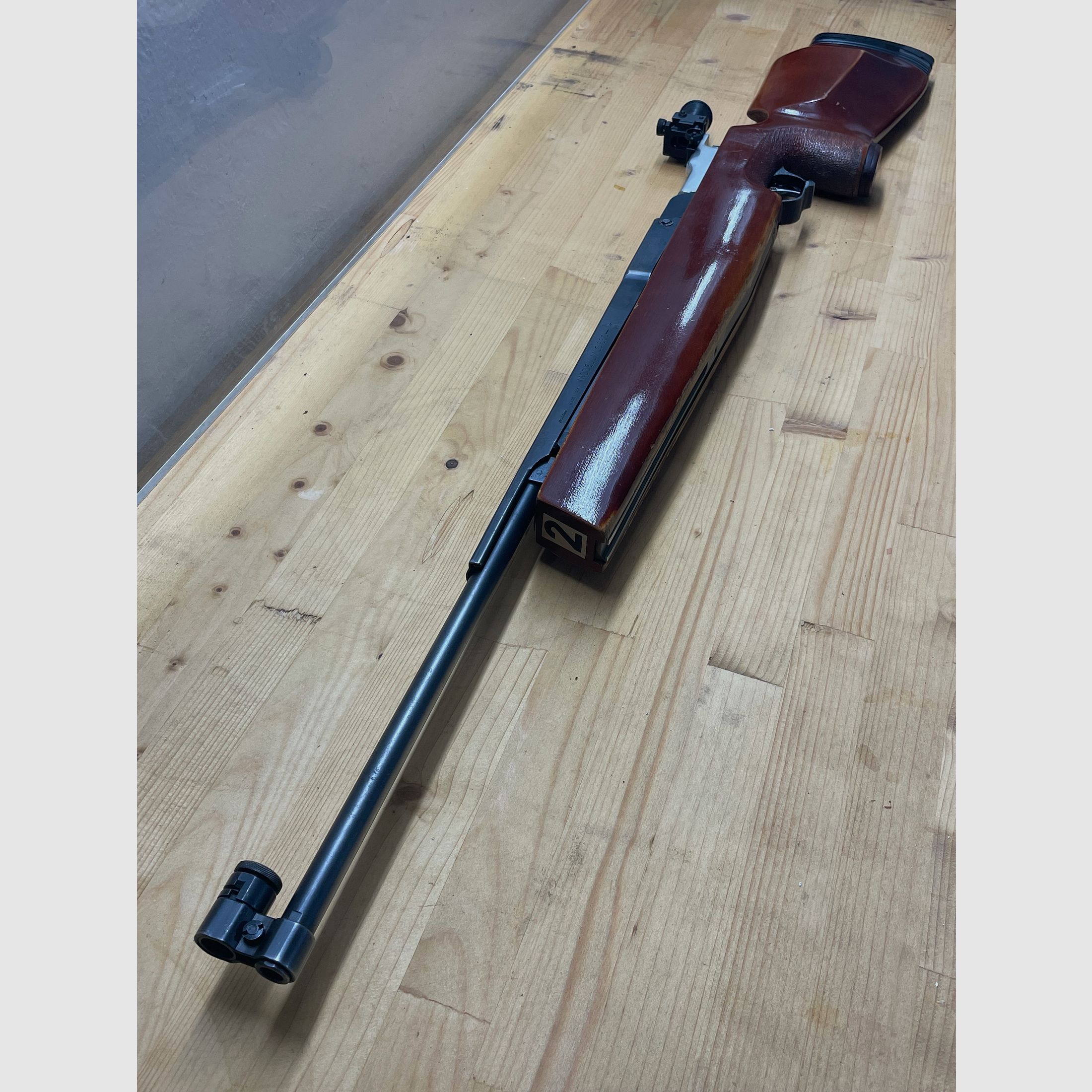 Haenel MLG 550, karabin pneumatyczny, NRD