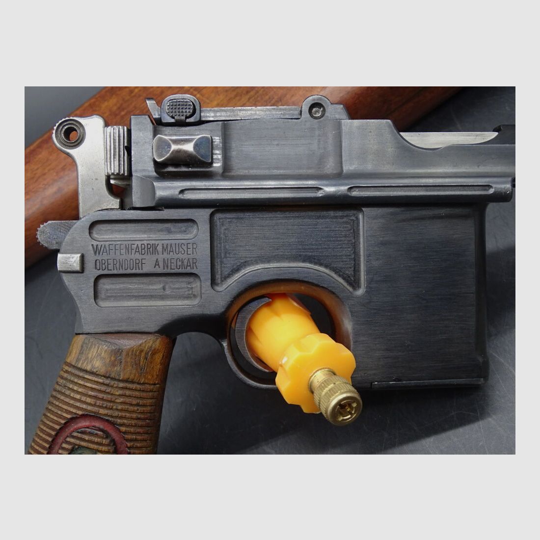 Mauser C96 Rote 9 Kaliber 9mm Luger mit Anschlagschaft C96