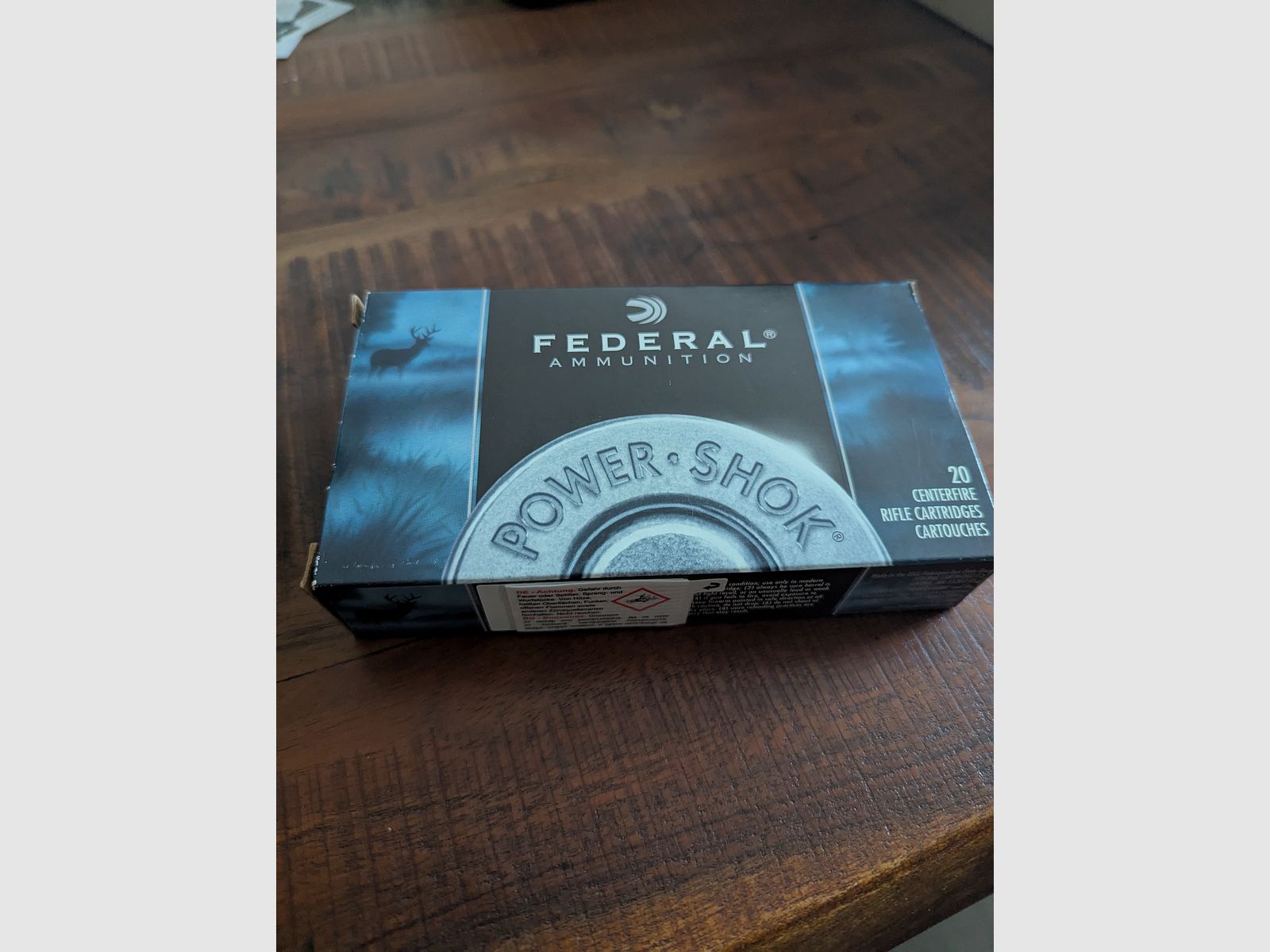 Federal Power Shock 180 gr. 30-06