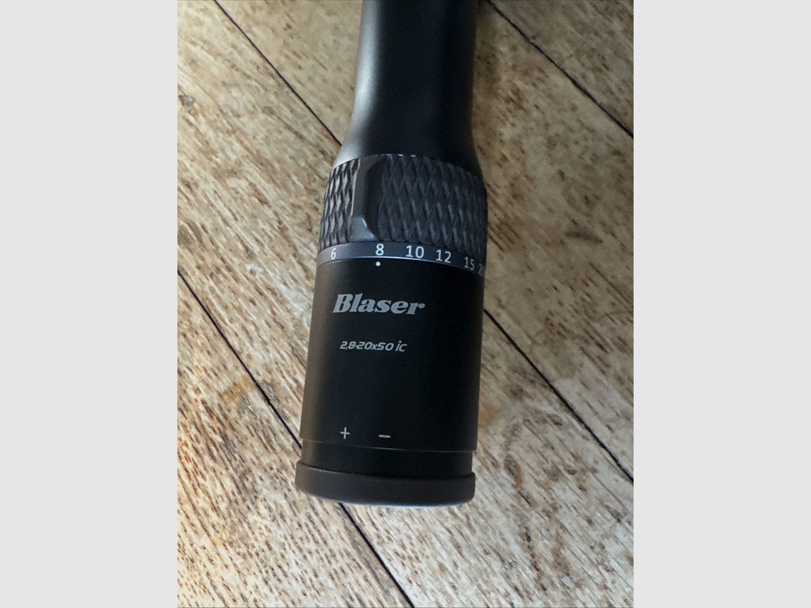 Blaser Zielfernrohr B1 2,8–20 × 50 iC mit Blaser ODC+ & Objektiv‑Cover +Schiene