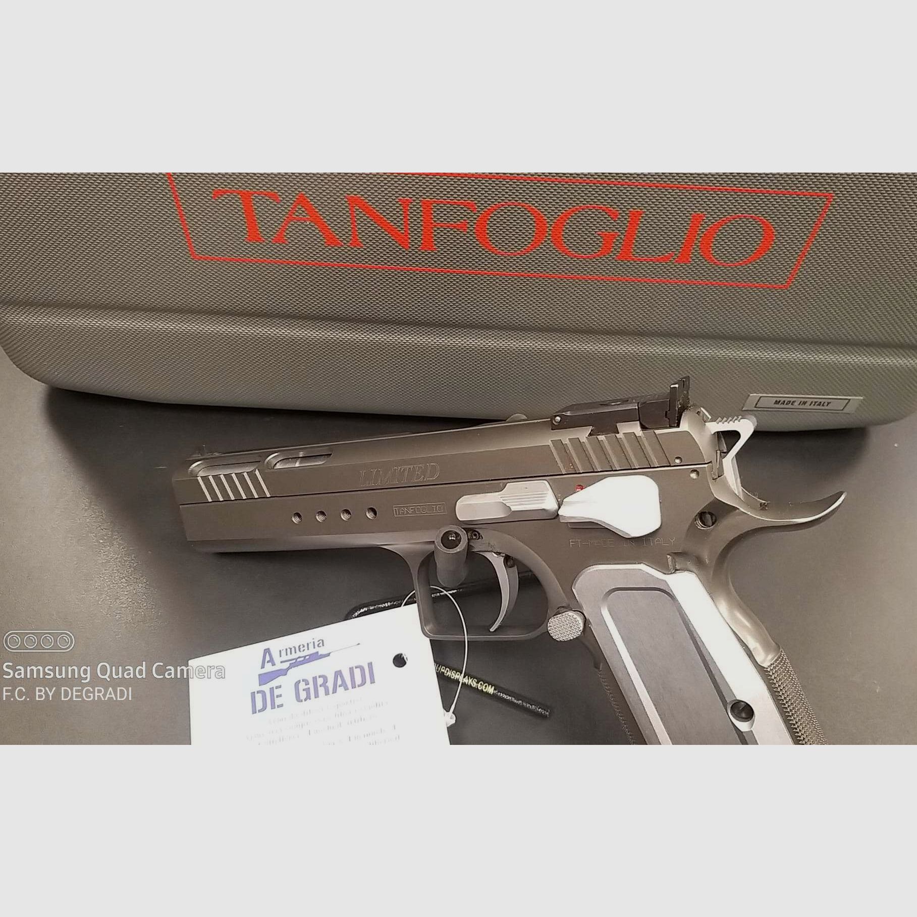 TANFOGLIO LIMITED 921 CALIBRO 9X21, immagine 3 di 5