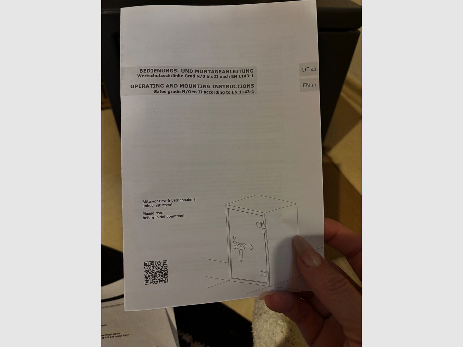 Sejf na broń krótką Format KWT 800 ELO – Nowy / Nieużywany