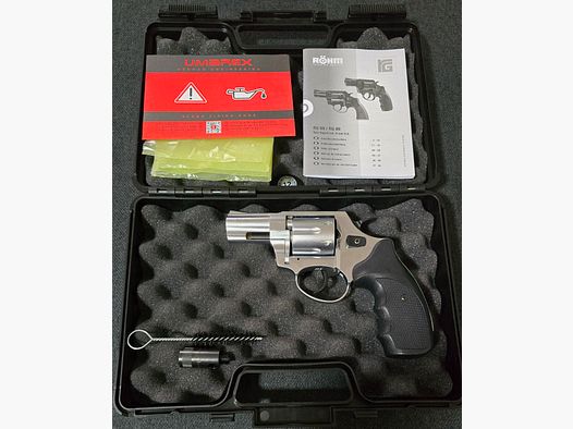 Röhm RG 89 9mm RK Schreckschuss Alu Chrome