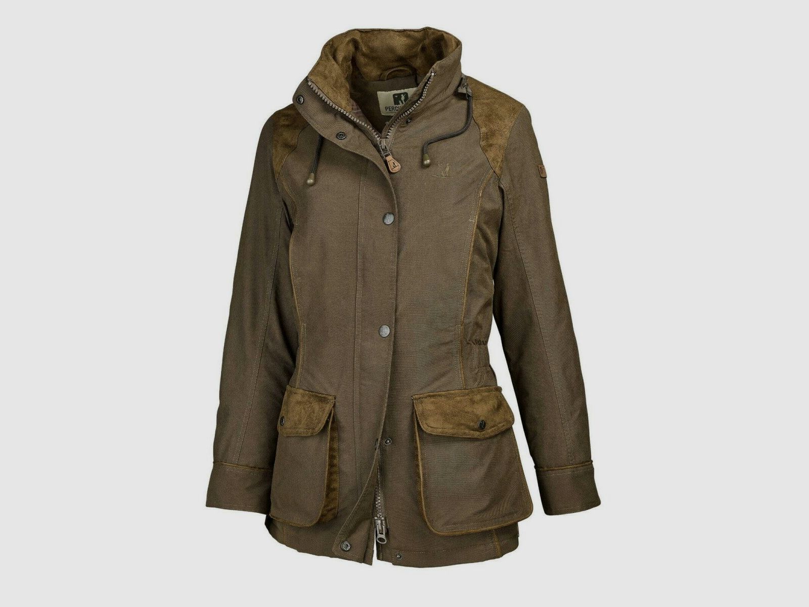 Percussion Jacke Dame Normandie L braun