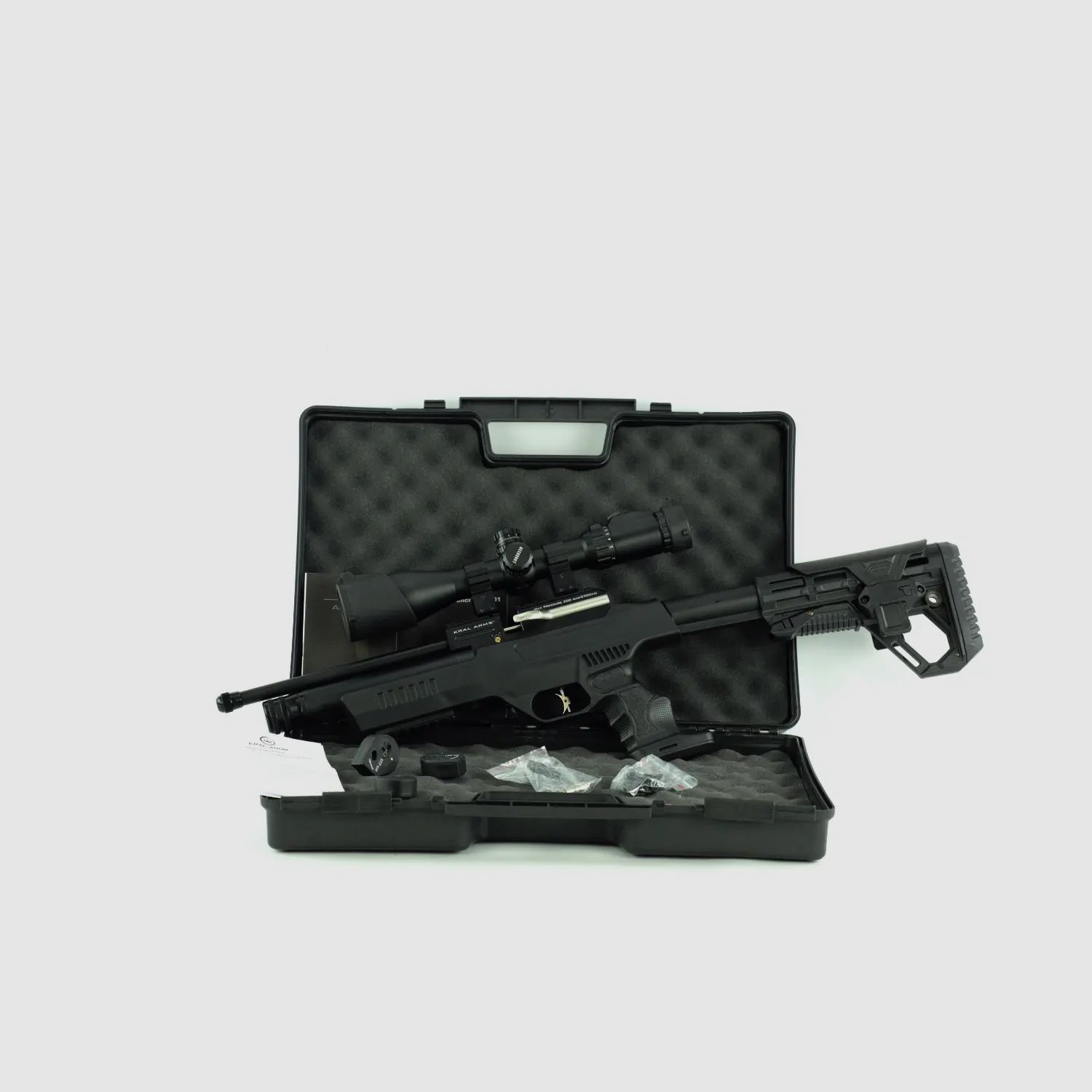 Kral Arms Puncher NP 01 Kaliber 4,5mm PCP Gewehr inkl. UTG 2-16x50 #Second Hand