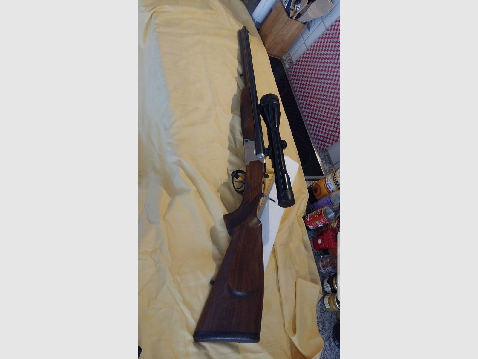 Krieghoff Plus Drilling 20/76 - 8x75rs - 5,6x52r - .22hornet