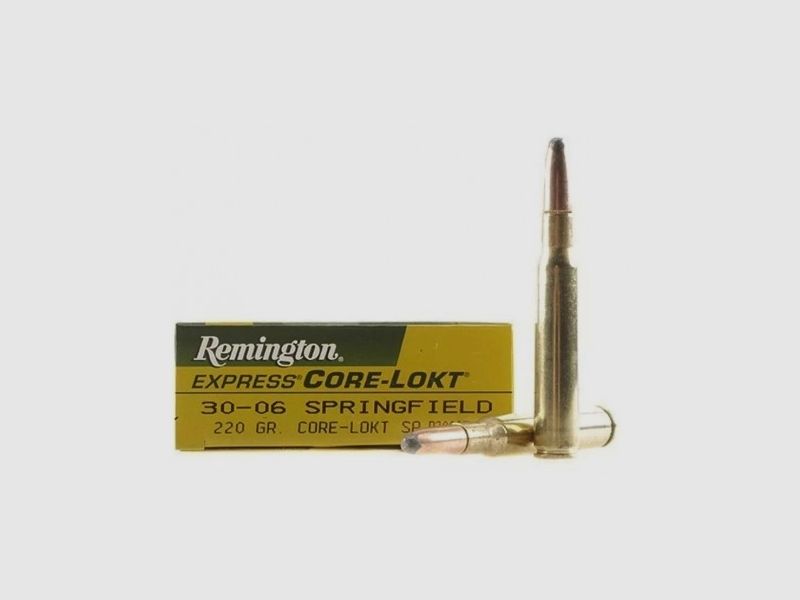 REMINGTON 30-06 - 220 GR. CORE-LOCK SP FLACHSPITZE, Bild 1 von 2
