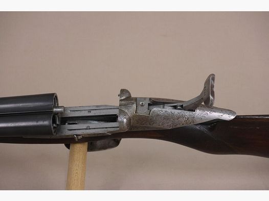 Darné; St. Etienne Fusil Superposé avec Gravure Subtile