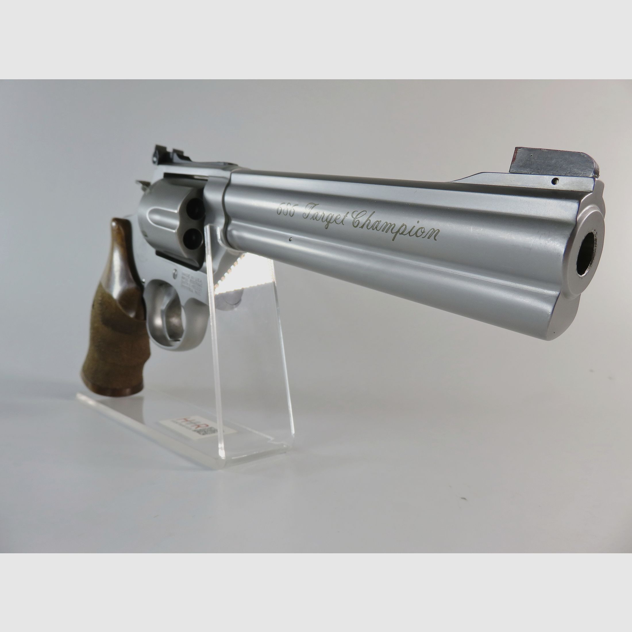 Revolver Smith & Wesson Mod 686-5 Target Champion | .357 Mag. | 6 Zoll | Nill-Griff | Top-Zustand