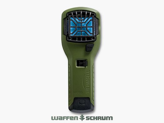 Thermacell Mückenabwehr Handgerät MR-300G mit Wirkstoff und Butanpatrone olive bis zu 12h Wirkzeit