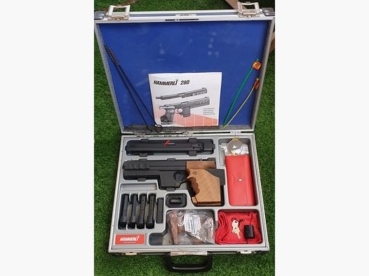 Hammerli 280 pistol + conversion kit