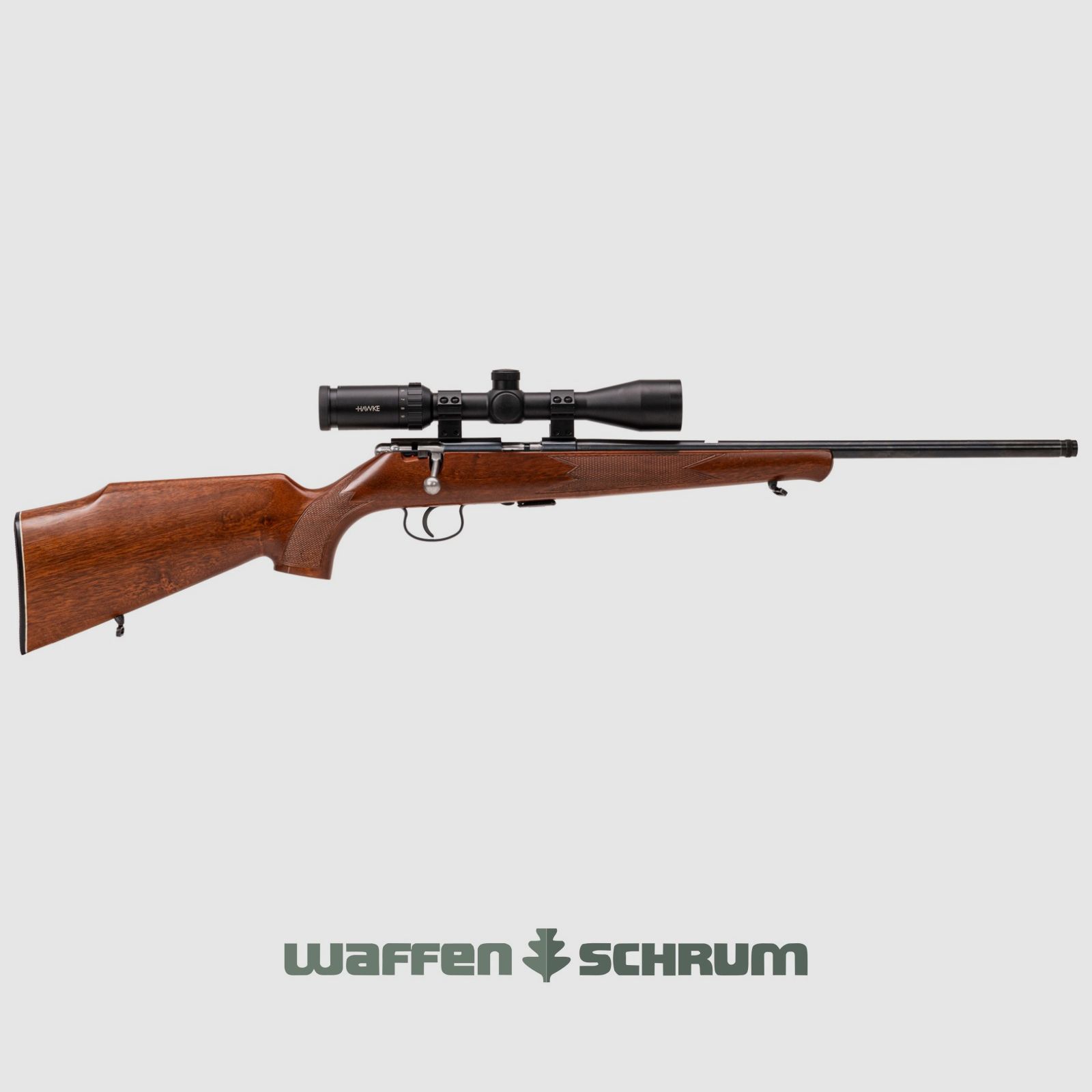 Anschütz 1415 .22lr, ZF Hawke 3-9x40 Abs. Rimfire .22 LR SV, LL: 46cm, Filetage de canon M13x1