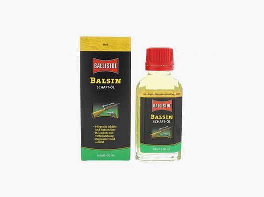 BALLISTOL BALSIN SCHAFTÖL 50 ML - HELL