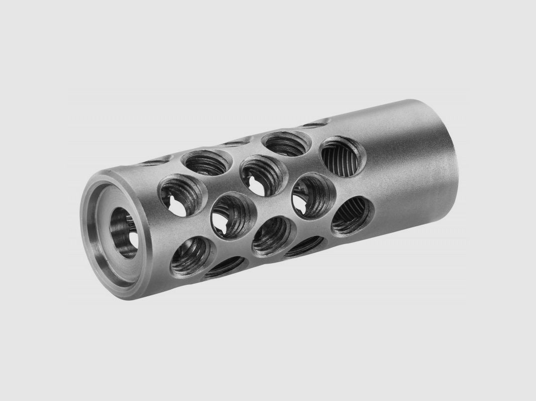 Stalon Mündungsbremse Edelstahl 6.62 m14x100, Bild 3 von 3
