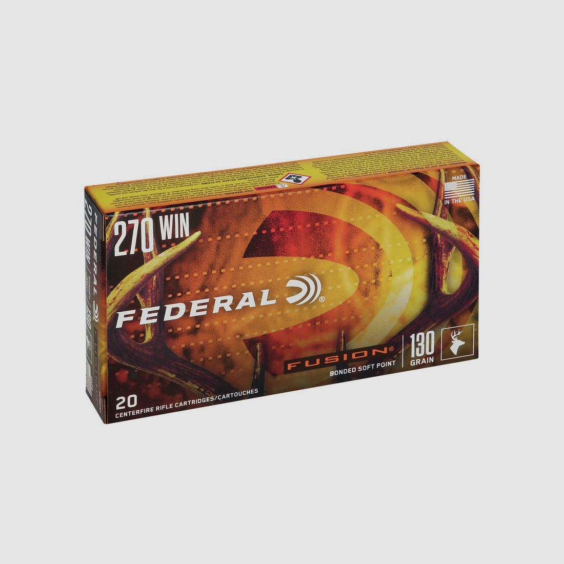 Büchsenmunition FEDERAL Fusion – 270 Win. – 130 grains, Bild 2 von 6