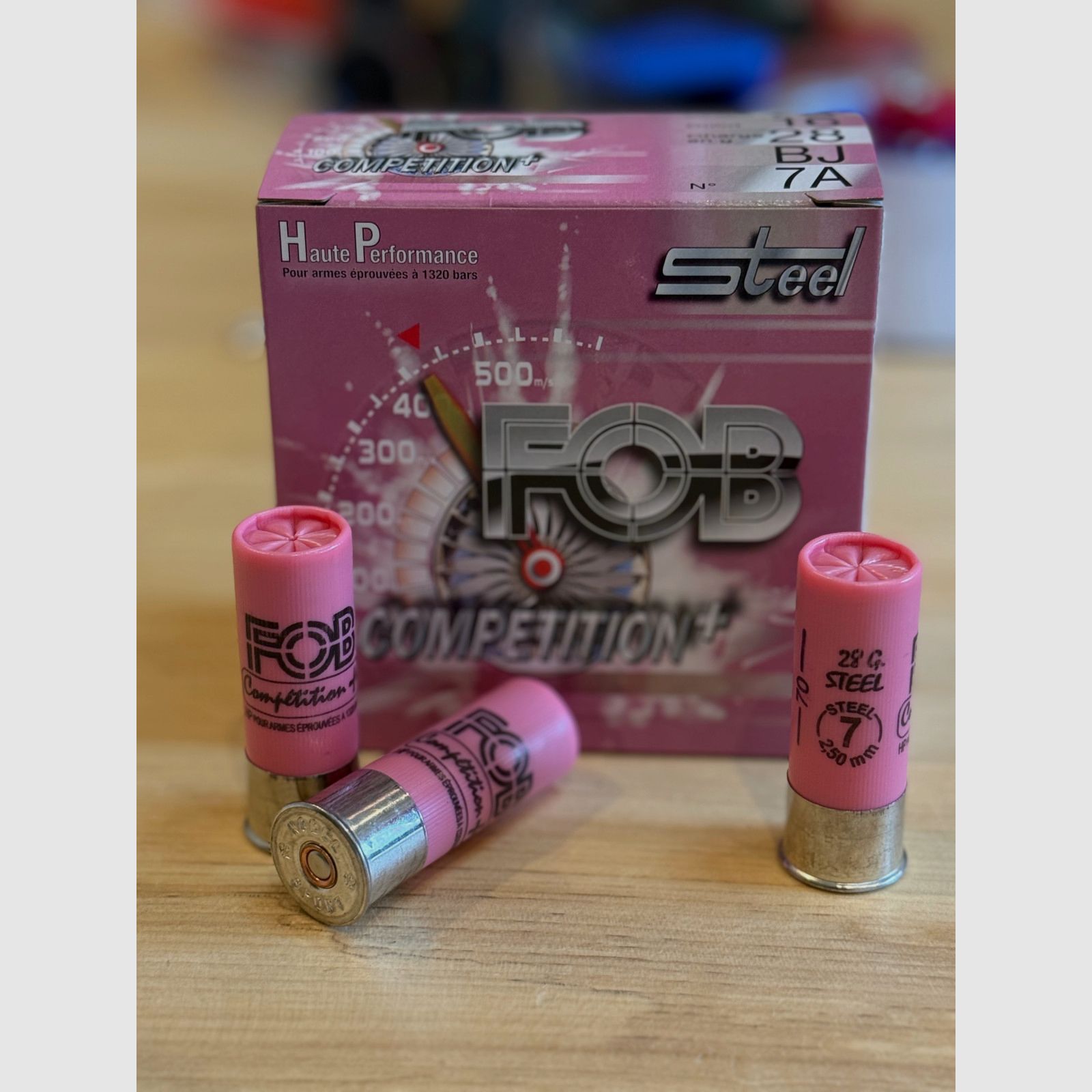 FOB Competition+ HP - 12/70 - 28g - Nr. 7 (2,5mm) - Acciaio