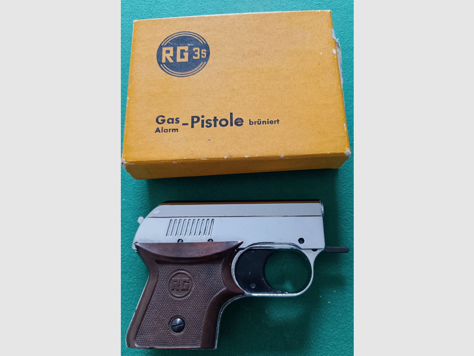 RG 3 Nickel , Chrome, selten 