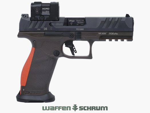 Walther PDP Full Size 4,5'' 9mmLuger Hunter Pro Set 18 Strzałów + Zapasowy Magazynek Dynamiczny Wyzwalacz Wydajności