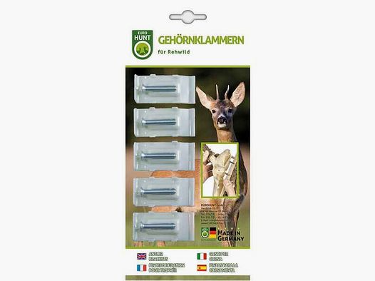 Gehörnklammern 5er-Pack